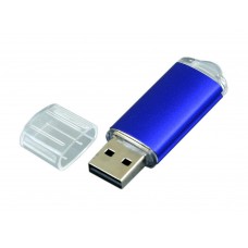 USB 2.0- флешка на 4 Гб с прозрачным колпачком