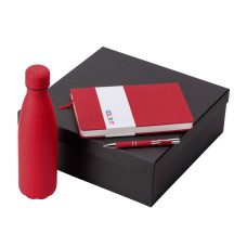 Подарочный набор Color it с блокнотом, металлической ручкой и термобутылкой