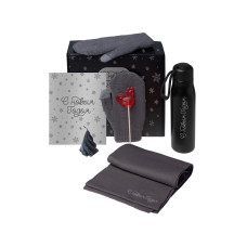 Подарочный набор Re:Air с варежками, шарфом и термосом