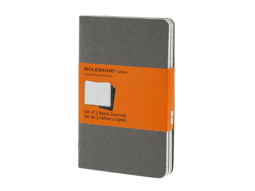 Набор записных книжек Cahier, Pocket (в линейку), А6, 3 шт