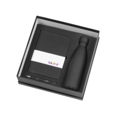 Подарочный набор Color it с блокнотом, металлической ручкой и термобутылкой