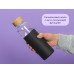 Стеклянная бутылка для воды в силиконовом чехле Refine