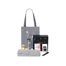 Подарочный набор Re:f. Walk с палантином, шоппером и термосом
