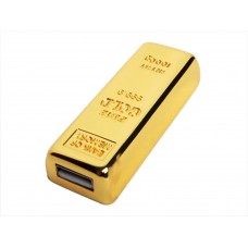 USB 3.0- флешка на 128 Гб в виде слитка золота