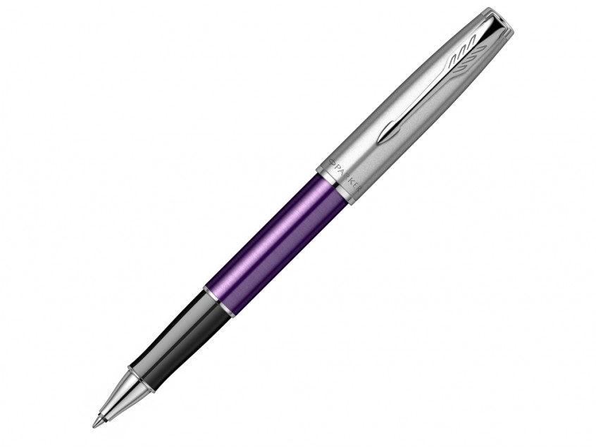 Ручка-роллер Parker Sonnet Essentials Violet SB Steel CT
