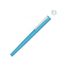 Ручка металлическая роллер Brush R GUM soft-touch с зеркальной гравировкой
