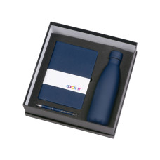 Подарочный набор Color it с блокнотом, металлической ручкой и термобутылкой