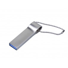 USB 3.0-флешка на 64 Гб с мини чипом и боковым отверстием для цепочки