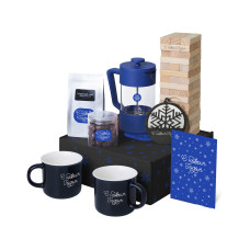 Подарочный набор Re:Together с френчпрессом, кружками и дженгой