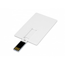 USB 2.0- флешка на 64 Гб в виде пластиковой карты с откидным механизмом