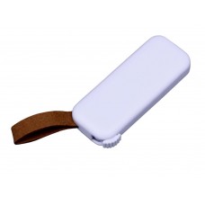 USB 2.0- флешка промо на 4 Гб прямоугольной формы, выдвижной механизм