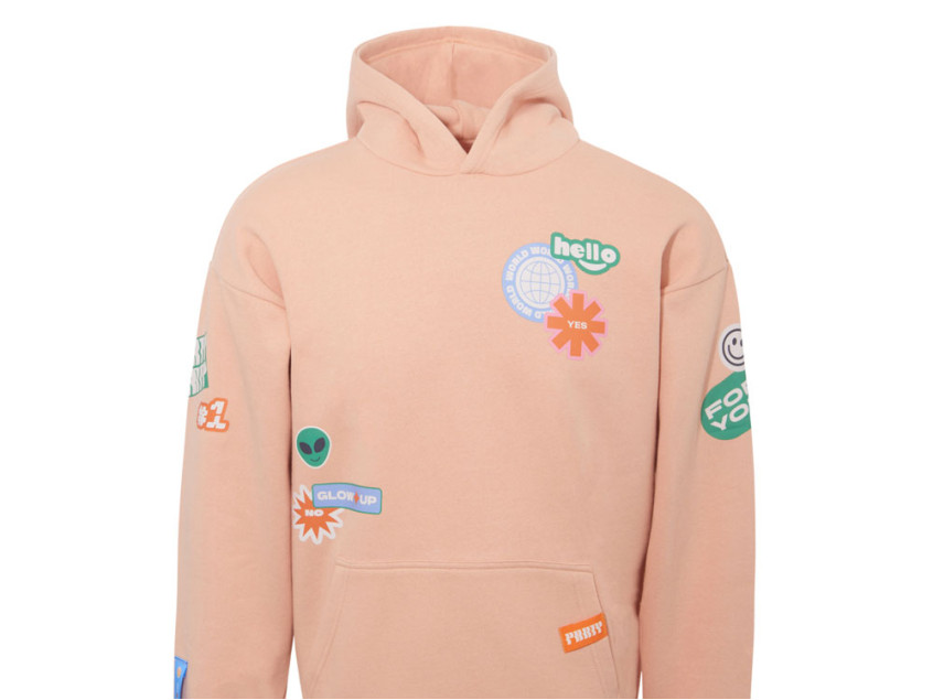 Толстовка с капюшоном оверсайз Berlin унисекс