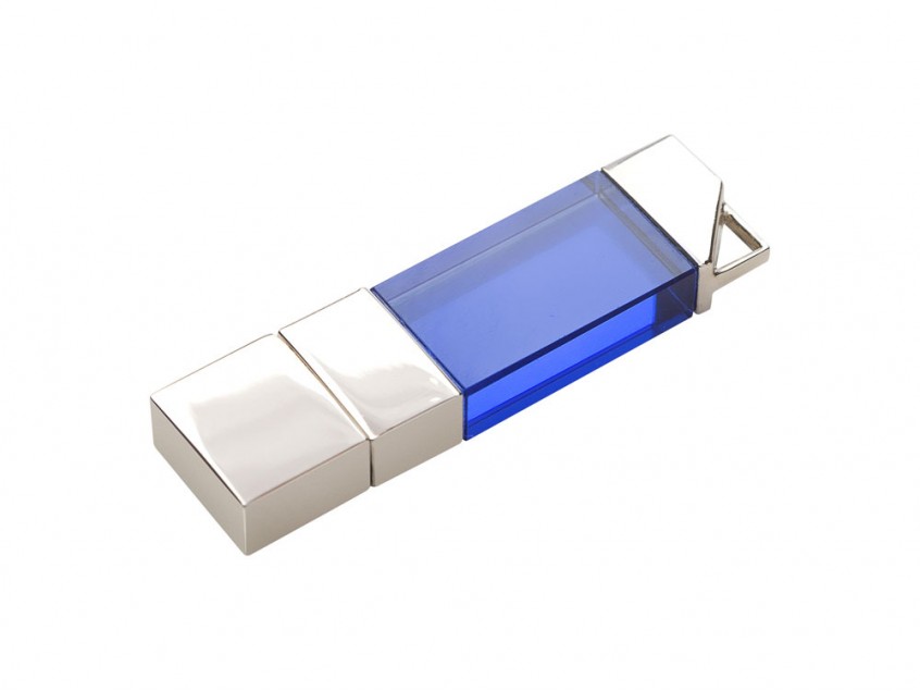 USB 2.0- флешка на 16 Гб кристалл мини
