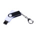 USB 3.0/micro USB/Type-C- флешка на 32 Гб с поворотным механизмом
