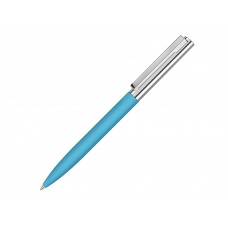 Ручка металлическая шариковая Bright GUM soft-touch с зеркальной гравировкой