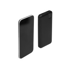 Внешний аккумулятор со встроенными кабелями Фрэйм, 10000мач