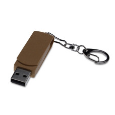 USB 2.0- флешка промо Варуна на 512 Мбайт с поворотным механизмом