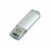 USB 2.0- флешка на 64 Гб с прозрачным колпачком