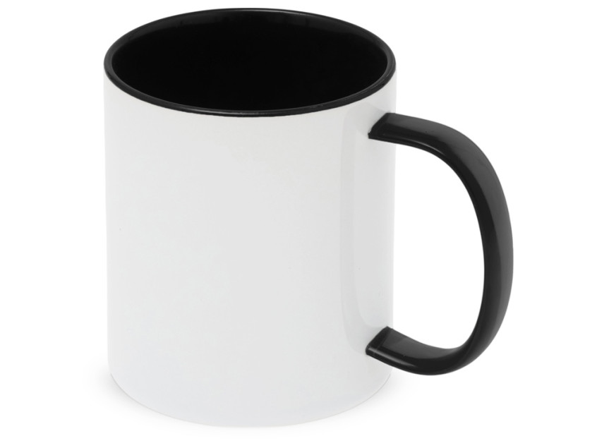 Керамическая кружка со стеклянной ручкой для сублимации Charm