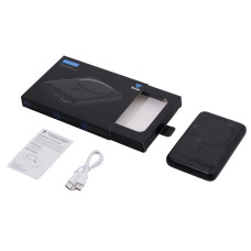 Магнитный внешний беспроводной аккумулятор Polarix, QC/PD, 10000 мАч