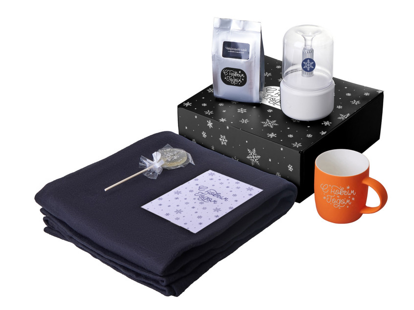 Подарочный набор Re:Haven с пледом, увлажнителем и кружкой