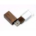 USB 2.0- флешка на 16 Гб прямоугольной формы, под гравировку 3D логотипа