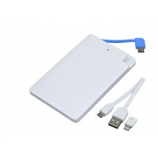 Внешний аккумулятор в форме карты Trunk, 2500 mAh