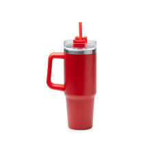 Термокружка Крэнстон с трубочкой и поворотной крышкой, 850 мл