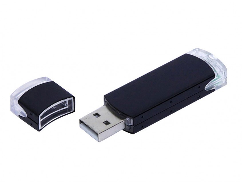 USB 3.0- флешка промо на 128 Гб прямоугольной классической формы