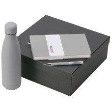 Подарочный набор Color it с блокнотом, металлической ручкой и термобутылкой