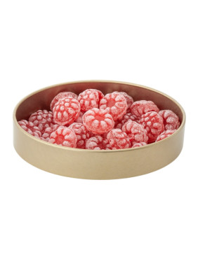 Подарочный набор По-сибирски с черным чаем и малиновым монпансье