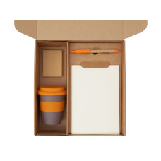 Набор Halm с блокнотом, ручкой и стаканом