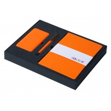 Подарочный набор COLOR IT c блокнотом, ручкой и повербанком, 5000 mAh