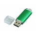 USB 2.0- флешка на 8 Гб с прозрачным колпачком