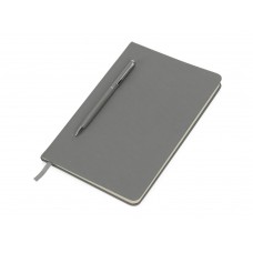 Блокнот А5 Magnet soft-touch с магнитным держателем для ручки