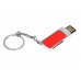 USB 2.0- флешка на 32 Гб с выдвижным механизмом и мини чипом