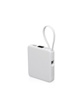 Внешний аккумулятор со встроенным кабелем USB-C Дэнси, 5000 мАч