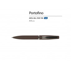 Ручка металлическая шариковая Portofino, софт-тач