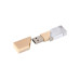 USB 2.0- флешка на 16 Гб кристалл в металле