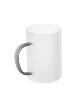 Стеклянная матовая кружка для сублимации Акцент