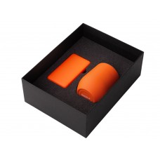 Подарочный набор COLOR IT с термокружкой и повербанком, 5000 mAh