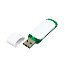 USB 2.0- флешка на 16 Гб с цветными вставками