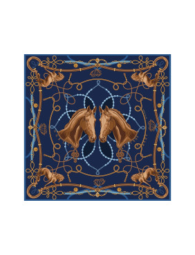 Платок Конный клуб