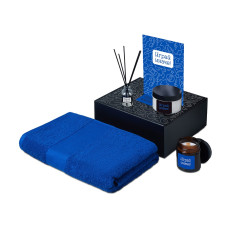 Подарочный набор Re:y. Care с полотенцем, солью для ванны и диффузором