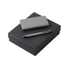 Подарочный набор Color it с металлической ручкой и повербанком