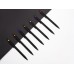 Ручка металлическая шариковая Taper Metal soft-touch