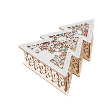 Шкатулка из фанеры в виде елки Firytale