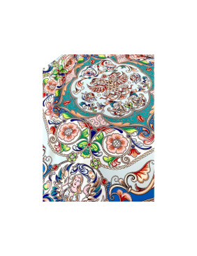 Платок Шедевры русских эмальеров