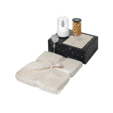 Подарочный набор Re:Snug с пледом, увлажнителем и попкорном