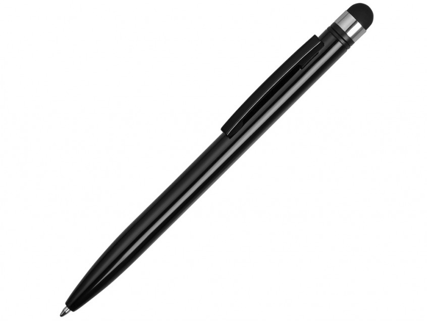 Ручка-стилус металлическая шариковая Poke